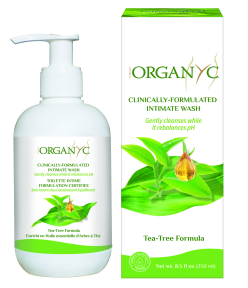 Organyc   Feminine Hygiene Wash W/Tea Tree 250ml