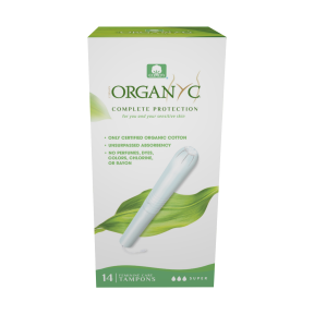 Organyc   Tampons W/applicator - Super 16ct