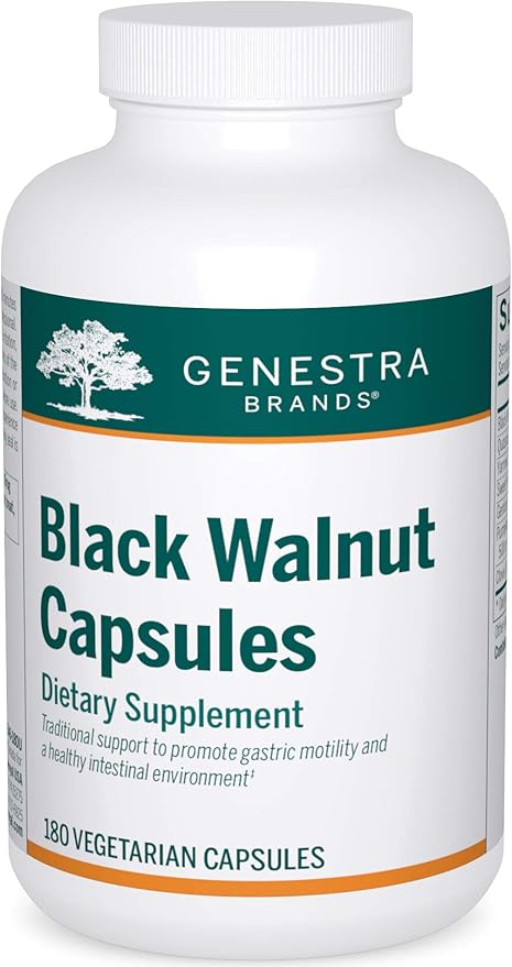 GENESTRA_Black Walnut Capsules _180 caps 