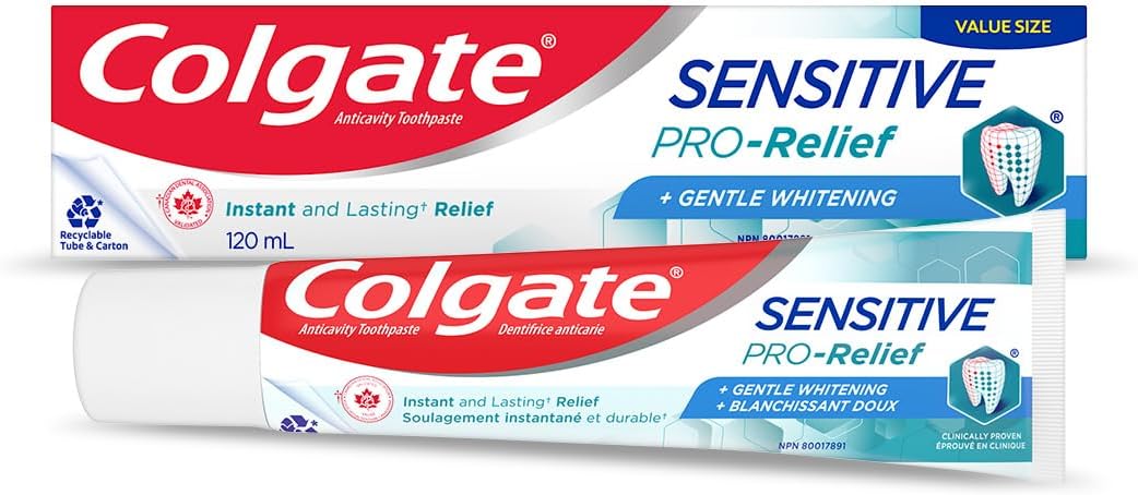 COLGATE TOOTHPASTE SENSITIVE PRO RELIEF WHT 120ML