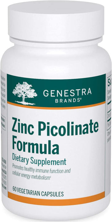 GENESTRA_Zinc Picolinate Formula _60 caps 