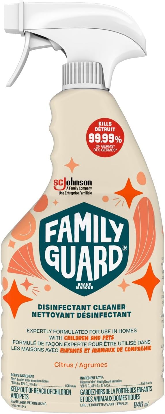 FAMILY GUARD DISINFECTANT CLEANER CITRUS 946ML