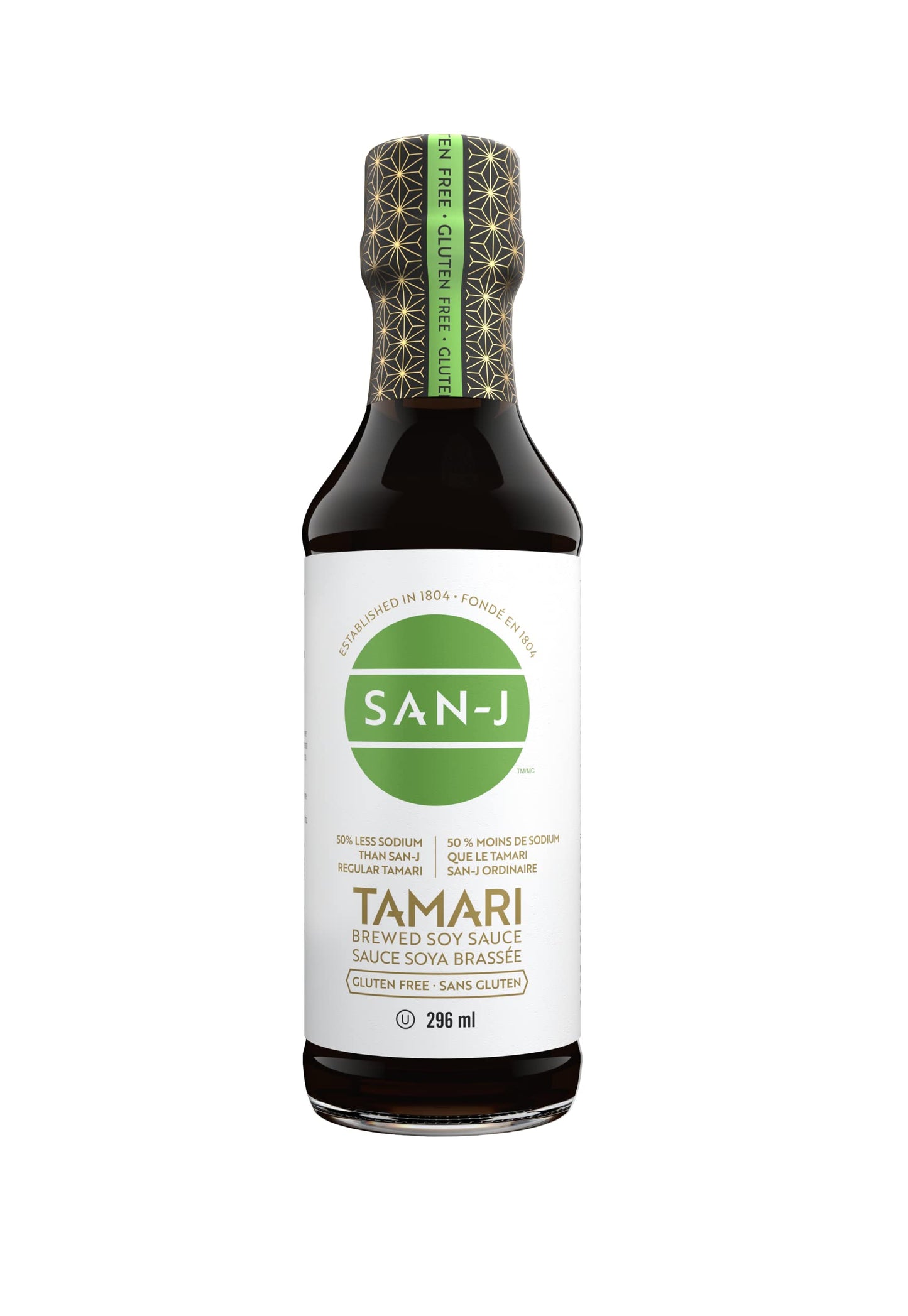 SAN J    Tamari 50% less Sodium Sauce 296mL