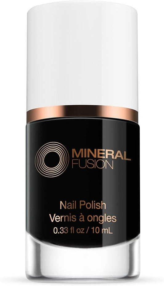 Mineral Fusion Natural Brands   Nail Polish Little Black Dress 10ml