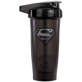PerfectShaker   Hero Series Superman (Black Suit) Activ Shaker Cup, 800ml