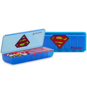 PERFORMA   7 Day Pill Container, Superman 1un