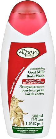 ALPEN SECRETS BODY WASH GOAT MILK 500ML pack of 6