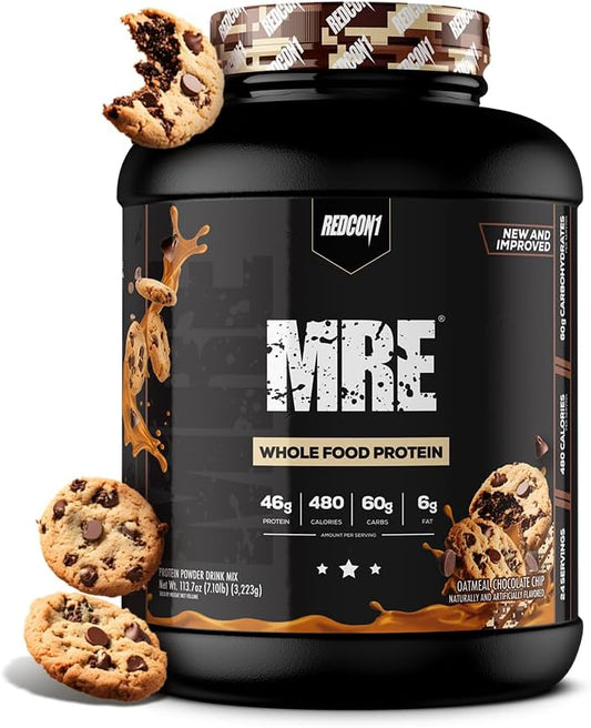 Redcon1 MRE | Oatmeal Chocolate Chip | 24 Servings