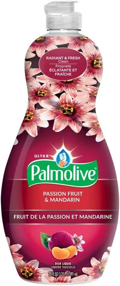 PALMOLIVE DISH PASSIONFRUIT/MANDARIN 591ML pack of 9