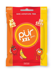 PUR Gum-XXL Fruit Flavour Gum