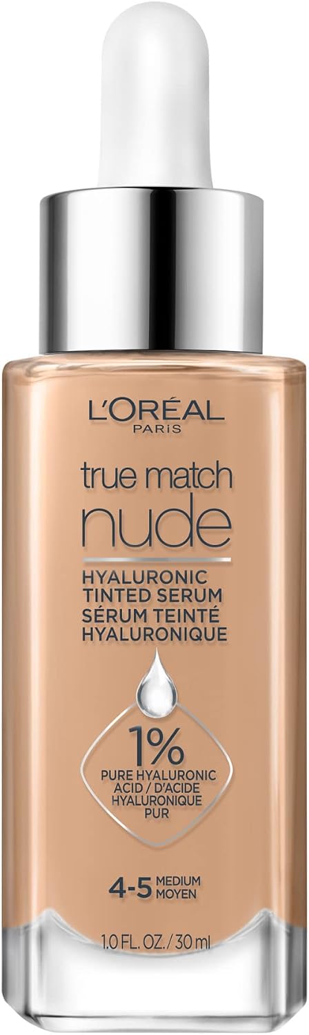 L'OREAL TRUE MATCH TINTED SERUM 4-5 MD 30ML pack of 2
