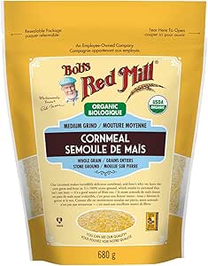 Bob's Red Mill   Baking Flours & Meals   Org Cornmeal Medium680G