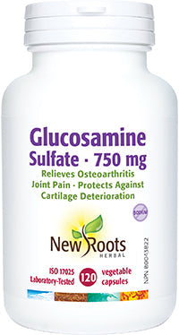 NEW ROOTS    Glucosamine Sulfate 750 mg    120 capsules