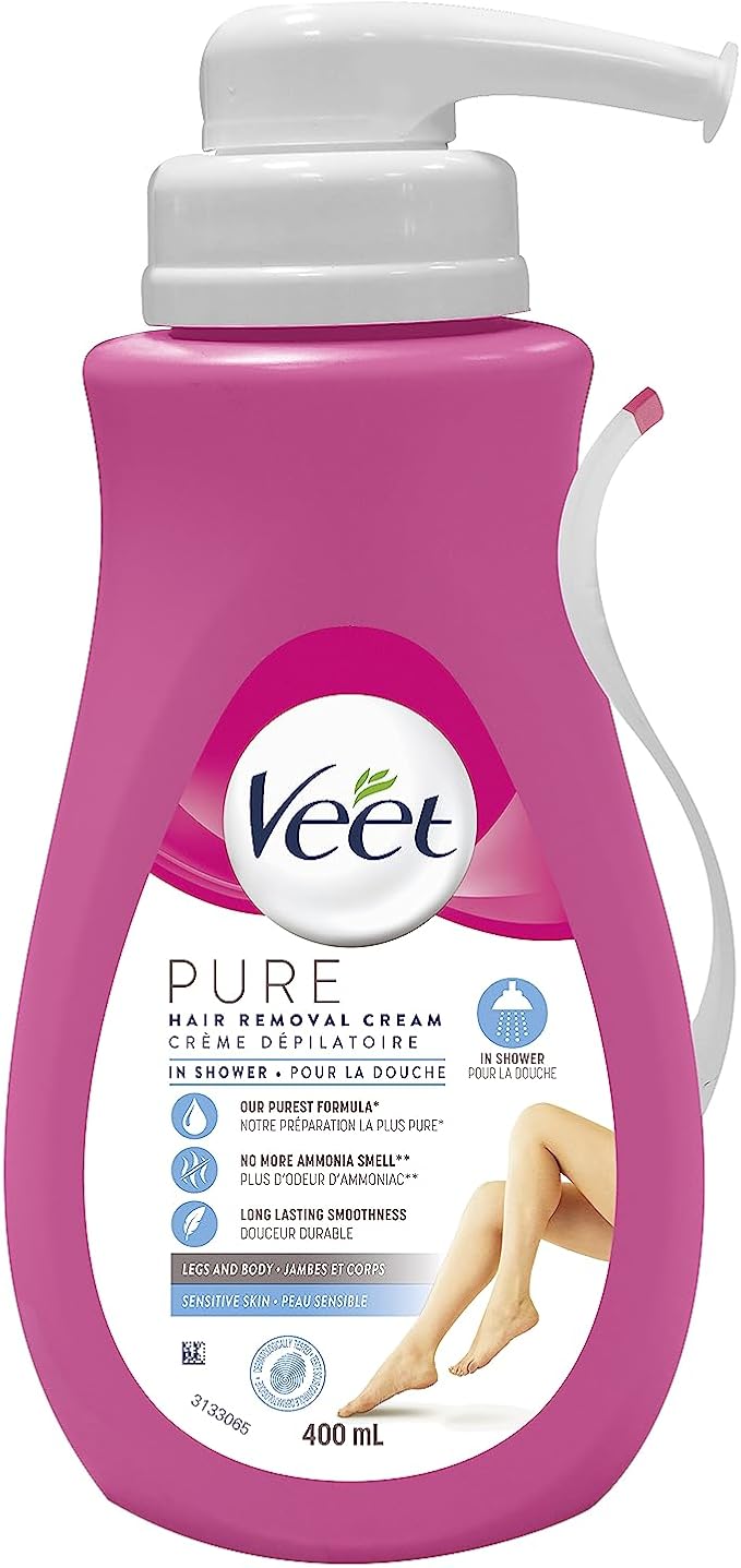 VEET CR HAIR REMOVAL IN-SHOWER SENSITIVE SKIN400ML