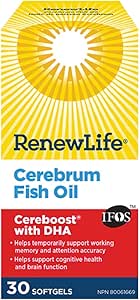 Renew Life   Cerebrum Fish Oil 30sg