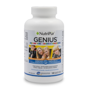 Nutripur Inc   Genius Kids And Teens 180ch