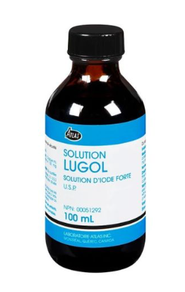 Lugol Solution Iodine 100mL (Atlas) – Smith's Compounding Pharmacy