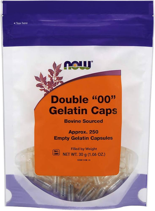 NOW    Gelatin Caps '00' 250's