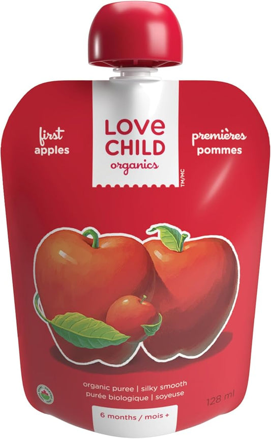 LOVE CHILD ORGANICS     Simple Firsts Apples Puree   128ml