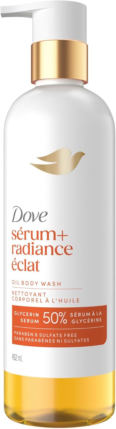DOVE BODY WASH SER OIL RADIANCE 452ML