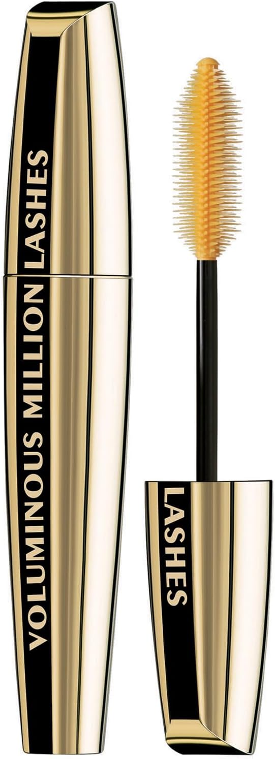 LOREAL VOL MILLION LASHES MASCARA BLACK pack of 3