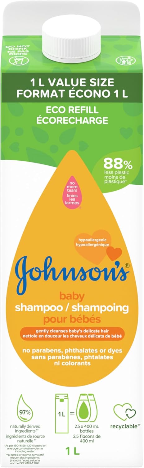 JOHNSON & JOHNSON BABY SHP REFILL 1L