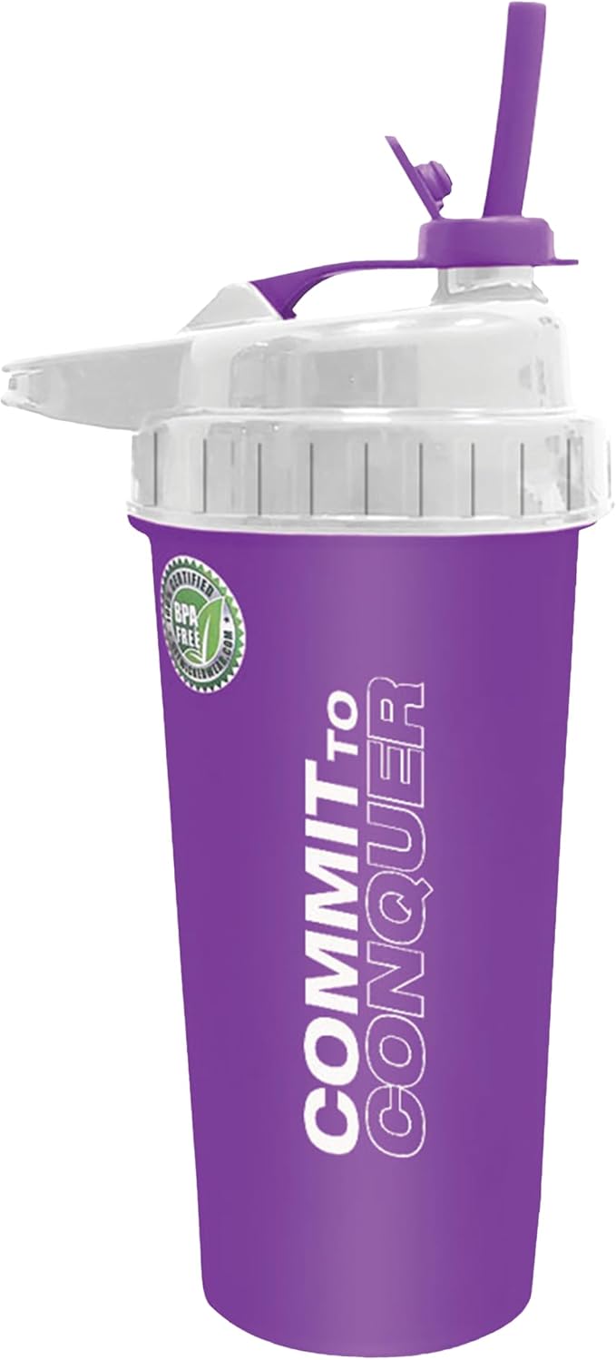 PVL  WHEY GOLD  PVL TYPHOON Flip-N-Sip Shaker Purple  800 ml