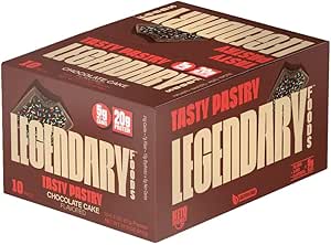 Legendary Foods Protein Pastry Chocolate Cake 61 g - Pack of 10