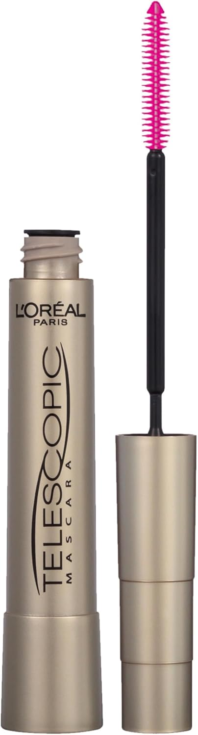 LOREAL TELESCOPIC MASCARA BLACK pack of 3