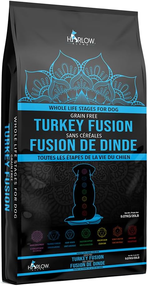 HARLOW BLEND    Harlow Pet Food Grain Free Fusions    HARLOW BLEND    Harlow Pet Food Grain Free Fusions    Turkey Fusion Dog 9.07kg