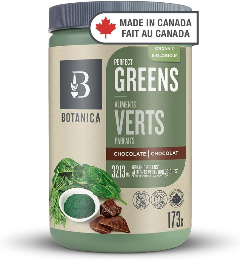 Botanica   Perfect Greens - Organic Chocolate - 216g	216 g