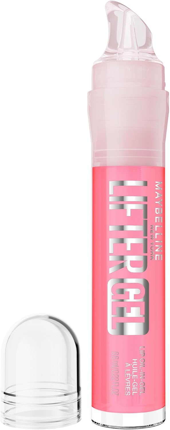MAYBELLINE LIFTER LIP OIL GEL 004 SUGAR SPRITZ pack of 2