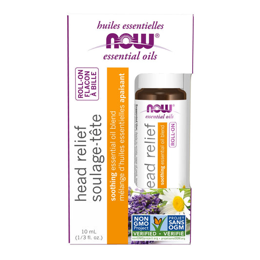 NOW    Head Relief EO Roll-On 10mL