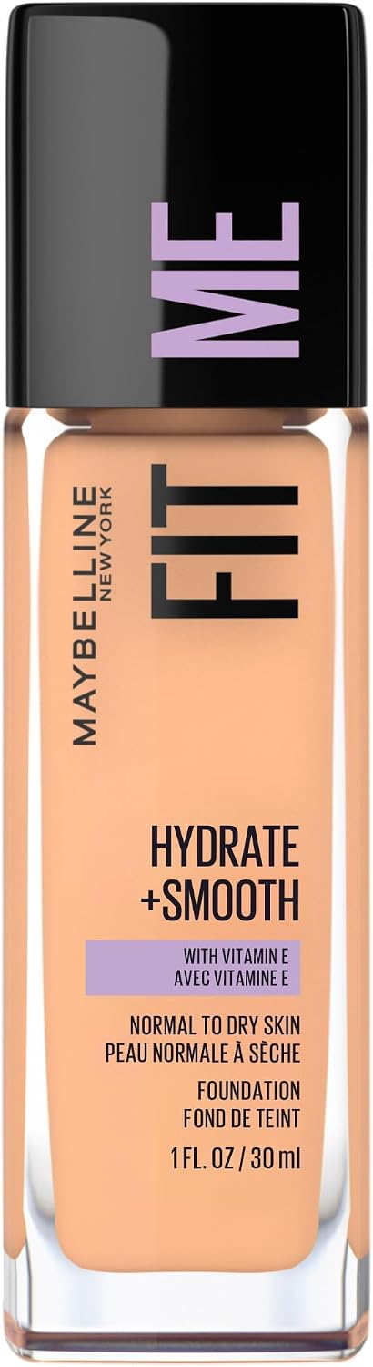 MAYBELLINE FIT ME HYD & SMOOTH FND BUFF BEIGE 30ML pack of 2