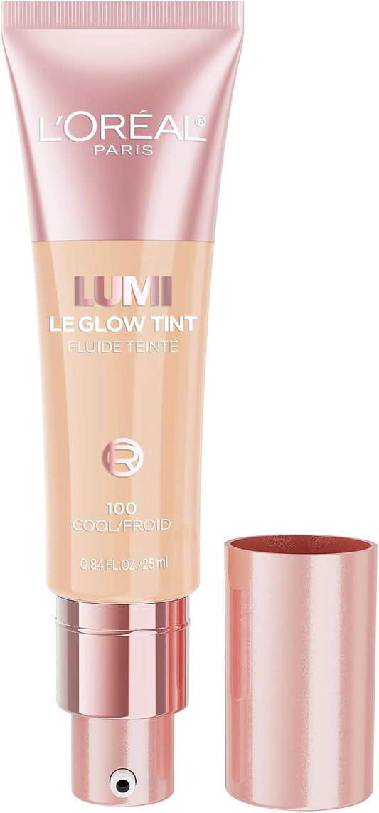 L OREAL LUMI LE GLOW TINT LIGHT C100 pack of 2