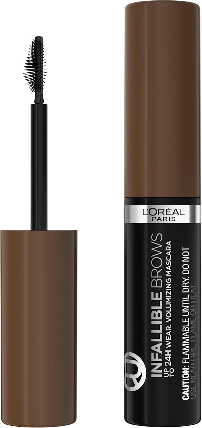 LOREAL INFALLIBLE 24H MASCARA BROW BRUNETTE pack of 2