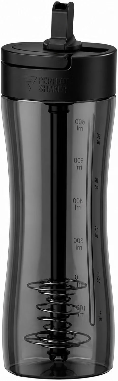 PerfectShaker - LUMA Straw, 828ML, Black - 828ml