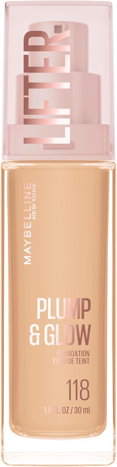 MAYBELLINE LIFTER GLOW FOUNDATION 118 pack of 2