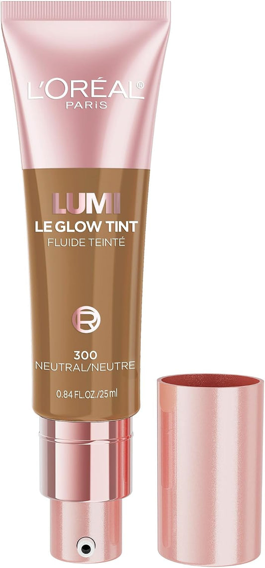 L OREAL LUMI LE GLOW TINT LIGHT DEEP MD N300 pack of 2