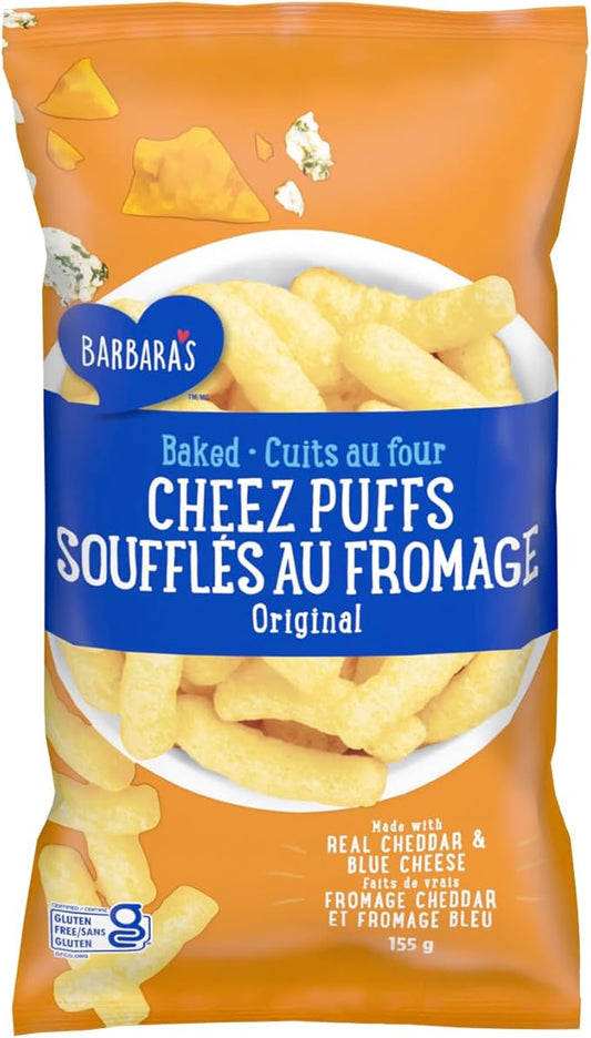 Barbara's Bakery   Salty Snacks & Cookies   Original Baked Cheez Puffs155G