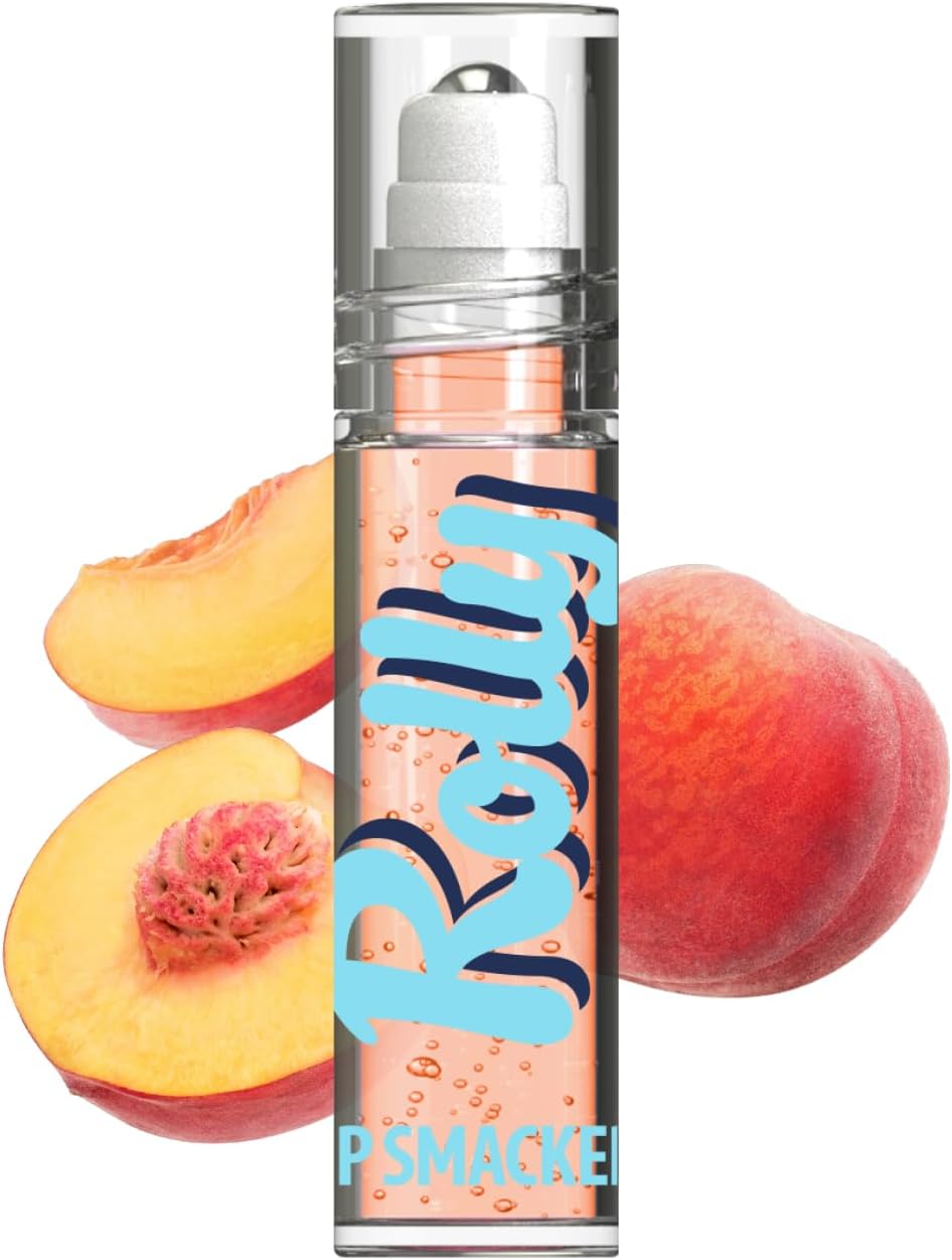 LIP SMACKER ROLLY GLOSS PEACH pack of 2