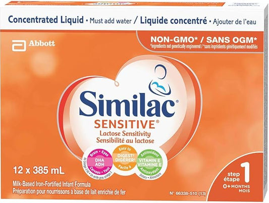 SIMILAC LIQ LF SENSITIVE CONCENTRATE 12X385ML LIQUID