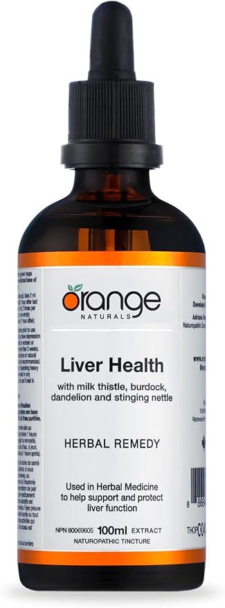 Orange Naturals - Liver Health Tincture, 100ml Liquid 33-Servings