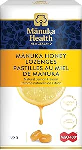 ManukaHealth_Manuka Honey & Lemon  Lozenges MGO 400+_65 g