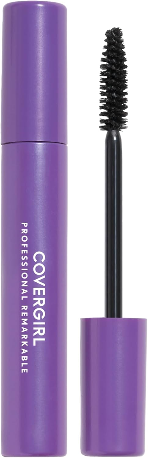COVERGIRL PROFESSIONAL REMARKABLE MASC VERY BLACK pack of 3