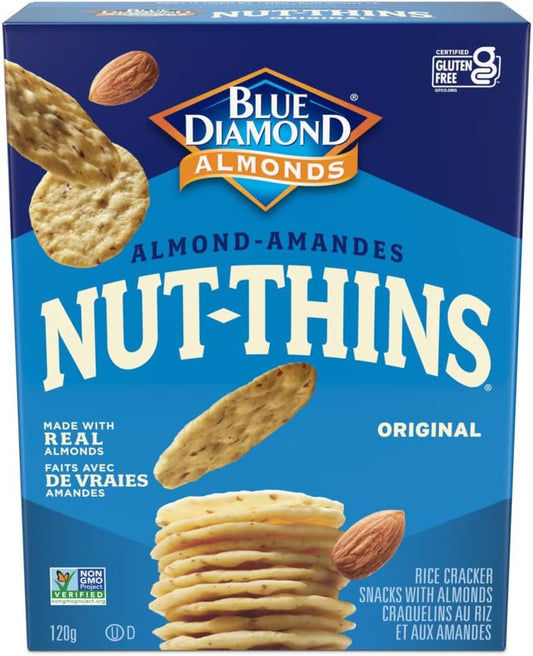 Blue Diamond   Nut - Thins   Almond120.5G