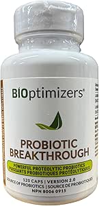 BiOptimizers   Probiotic Breakthrough - Shelf stable probiotic (Formerly P3-OM) - NEW   120 Cap