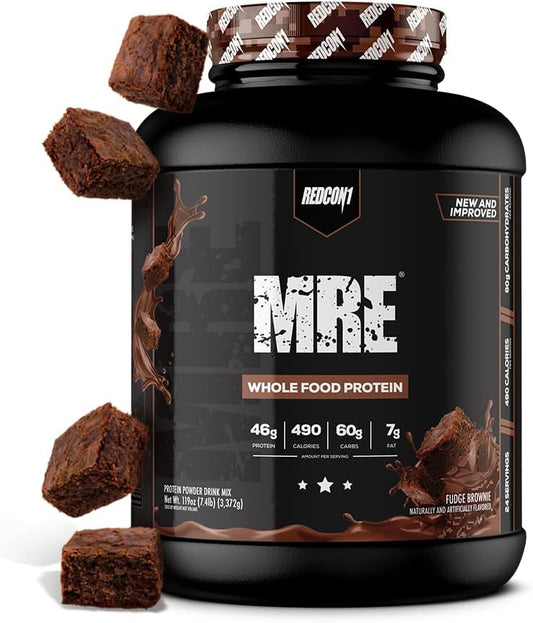 Redcon1 MRE | Fudge Brownie | 24 Servings