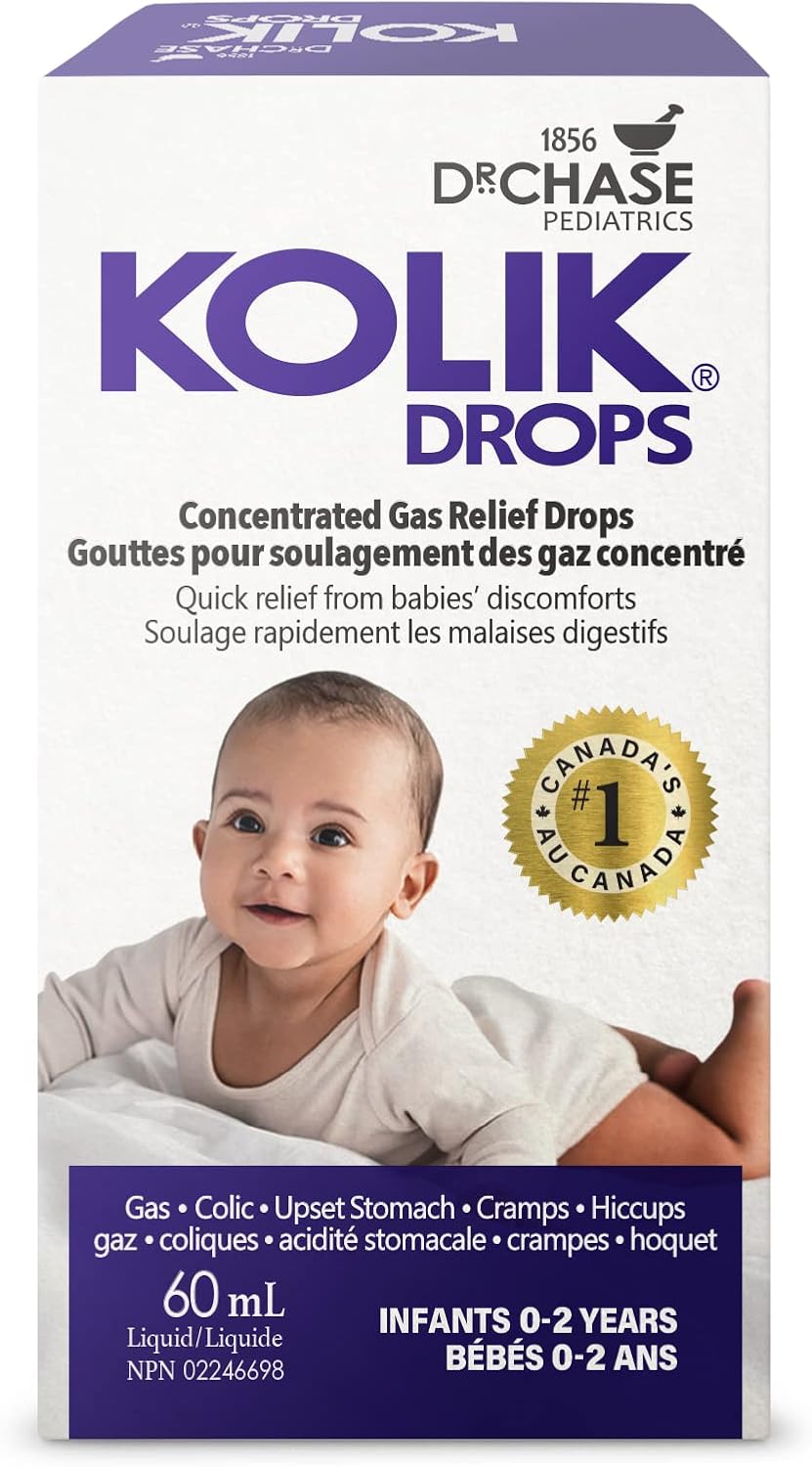 CHASE KOLIK DROPS CONC GAS RELIEF INFANTS 60ML LIQUID