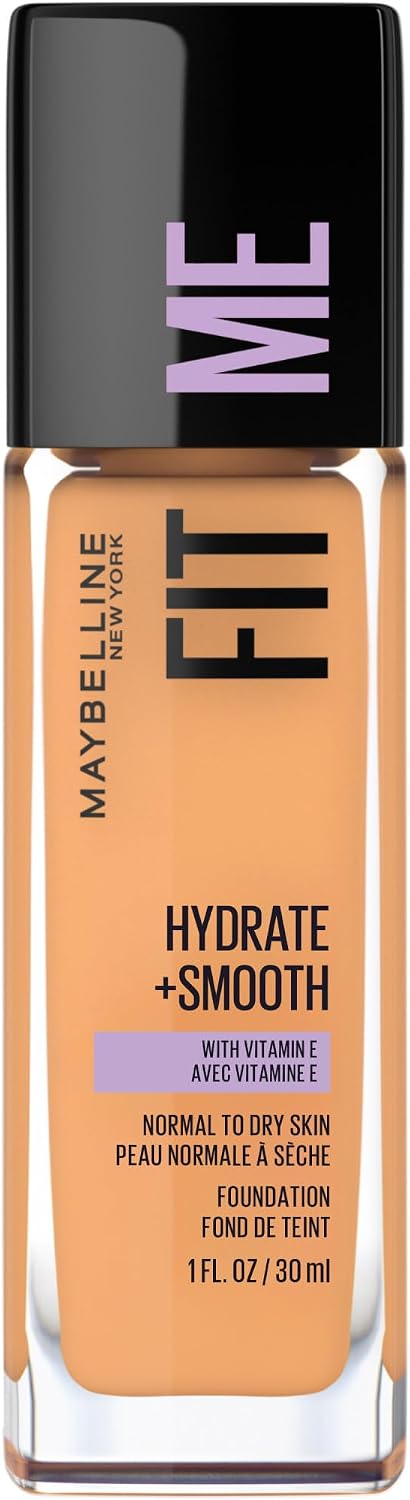 MAYBELLINE FIT ME HYD & SMOOTH FND GOLD BEIGE 30ML pack of 2